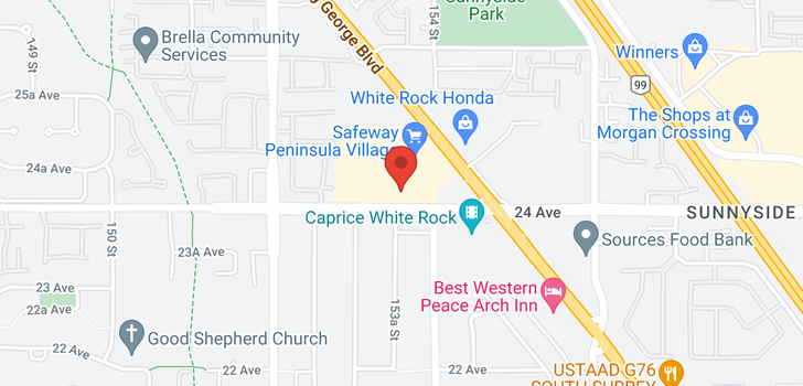 map of 950 15355 24 AVENUE
